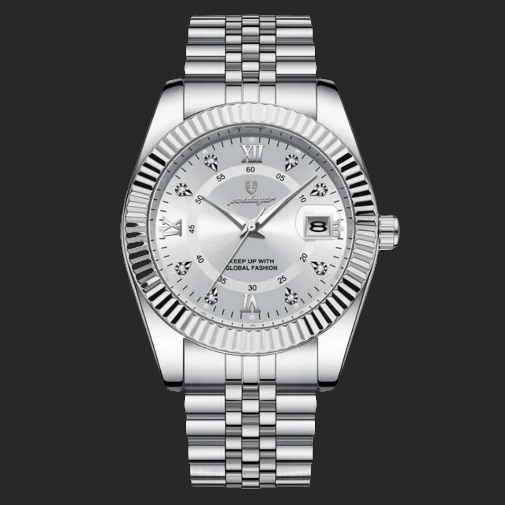 POEDAGAR Luxury Sport Wrist Watch For Man Waterproof Luminous Date Men Watch Quartz Stainless Steel Men's Watches Male